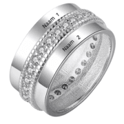 Ring met Gravering 2 Namen