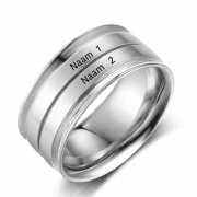 Ring met Gravering 2 Namen