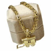 Vergulde Armband “Traveler Wagon”