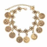 Enkelbandje Bohemian Coins