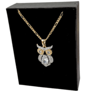 Halsketting “Zirconia Owl”