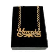 Vergulde Naamketting