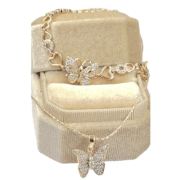 Sieradenset “Zirconia Butterfly”