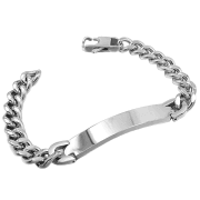 Schakelarmband Verzilverd