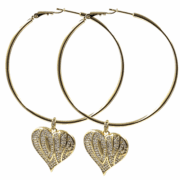 Creolen “Love Hearts”