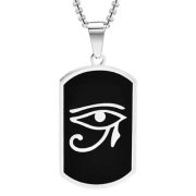 Halsketting Dogtag “Eye of Horus”