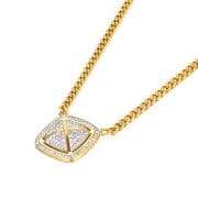 Halsketting “Square Zirconia”