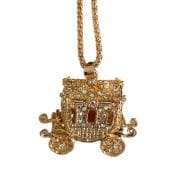 Halsketting Stras Carriage