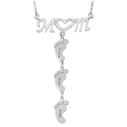 Halsketting “Silver Mom’s Heart”