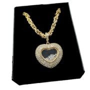 Schakelketting “Zirconia Heart”