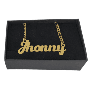 Vergulde Naamketting