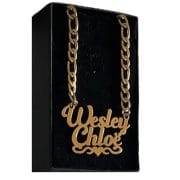 Vergulde Dubbele Naamketting