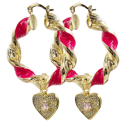 Golden Fuchsia Pink 4 cm.