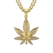 Halsketting ‘Weed Leaf”