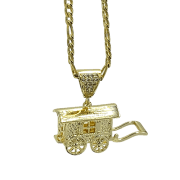 Halsketting “Traveler Wagon”