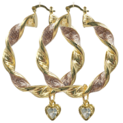 Golden Glittery Brown 5 cm.