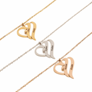 Halsketting “Two Hearts”