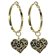 Creolen Panther Hearts